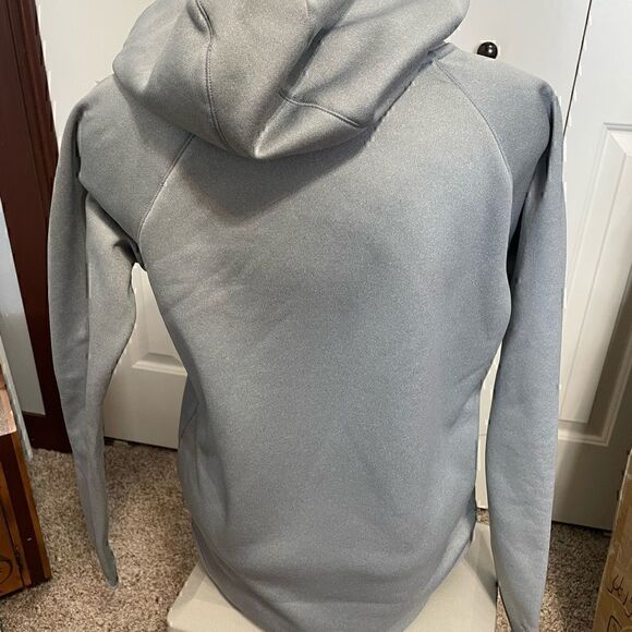 Under Armour ColdGear Womens Medium Gray Hoodie - Picture 3 of 5